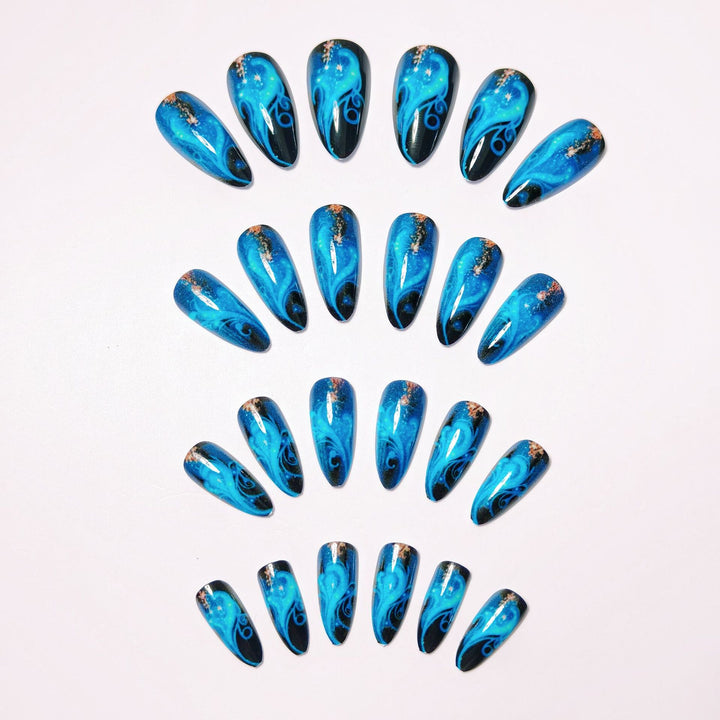 Glittering Nail Art Stornfield