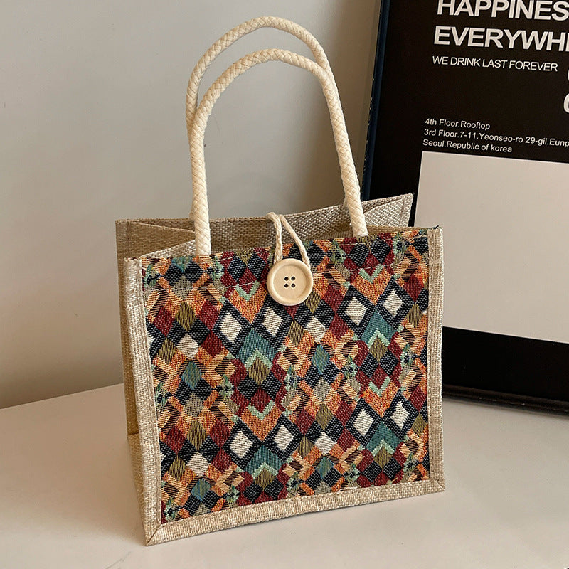 Handcrafted Bohemian Tote Bag