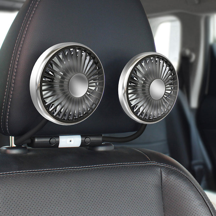 Flexible car fan with adjustable holder Stornfield