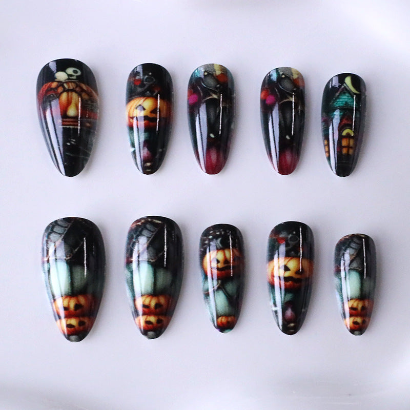 Halloween-Themed 3D Nail Art Stornfield