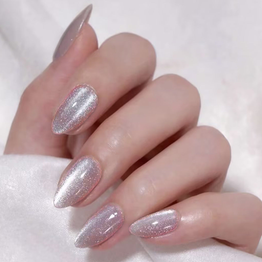 Elegant Glitter Nail Extensions Stornfield