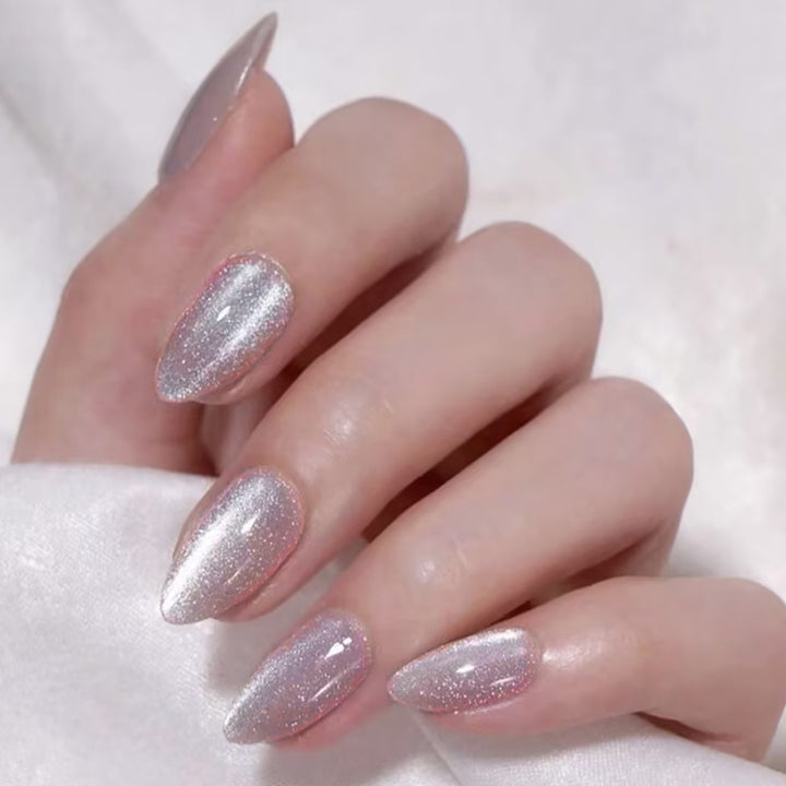 Elegant Glitter Nail Extensions Stornfield