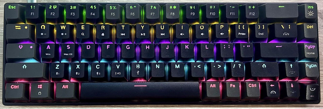 Compact Low-Profile RGB Mechanical Keyboard Stornfield