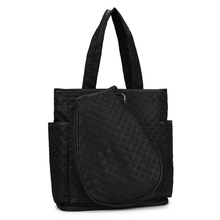 Quilted Multi-Pocket Tote Bag Stornfield