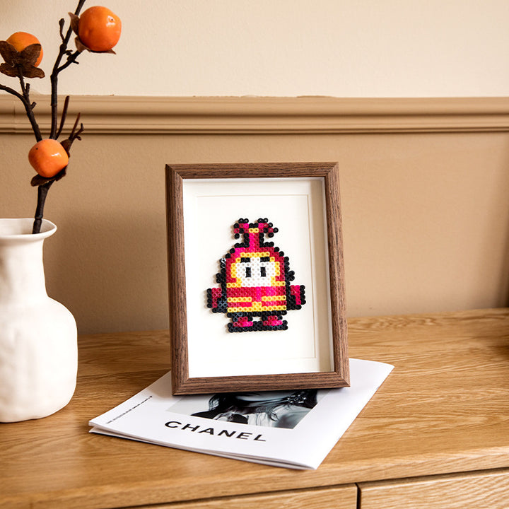 Pixel Art Framed Display for Home