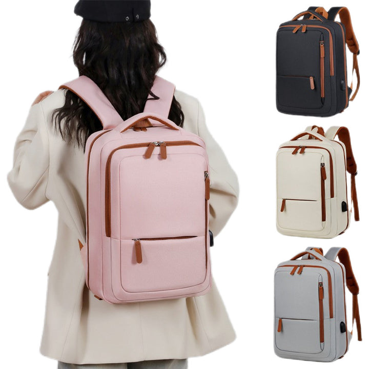 Ergonomic Multi-Compartment Business Backpack