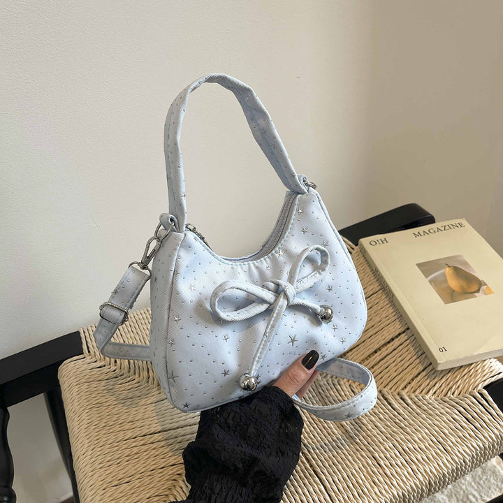 WoDecorative Star-Patterned Hobo Bag Stornfield