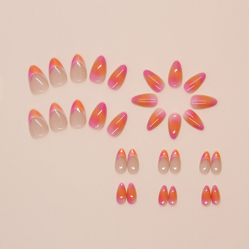 Ombre Pointed Nail Tips Stornfield