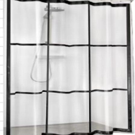 Modern Chevron Pattern Shower Curtain Stornfield
