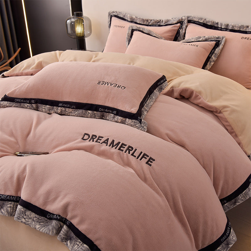 Plush Comforter Set