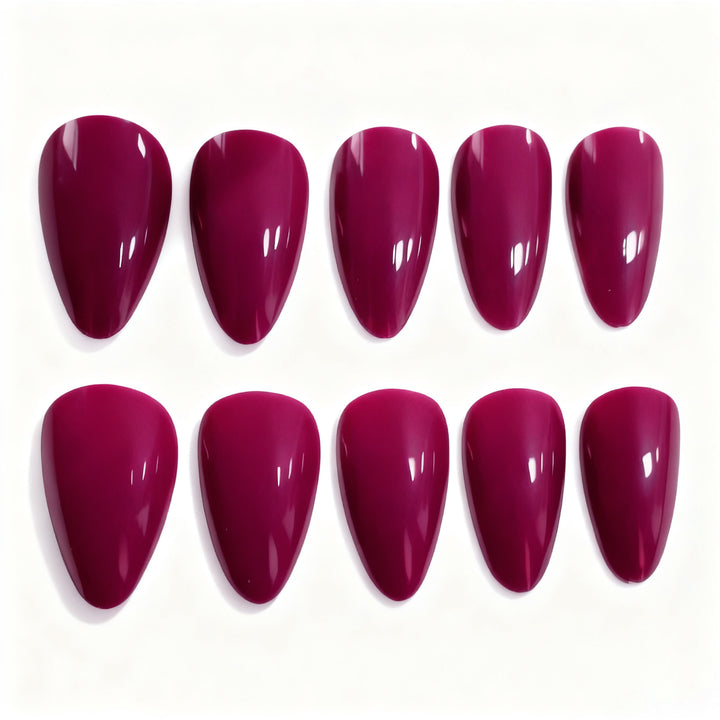 Elegant Pointed Acrylic Nail Enhancements Stornfield 1789915563