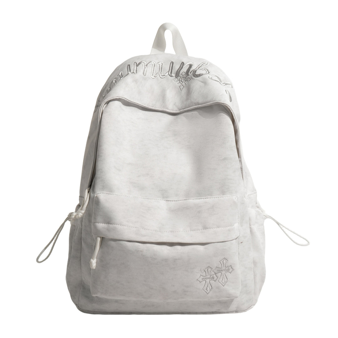 Casual Embroidered Drawstring Backpack Stornfield