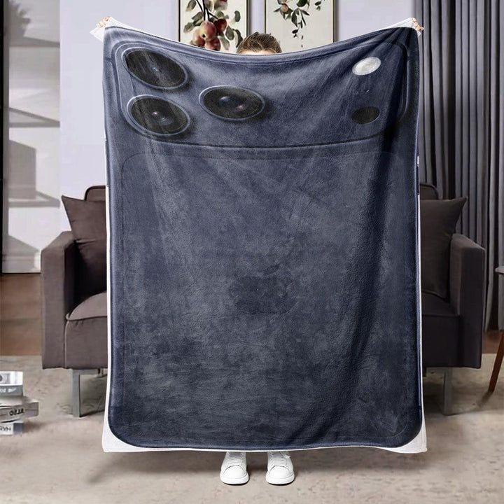 Fun Photo Print Throw Blanket