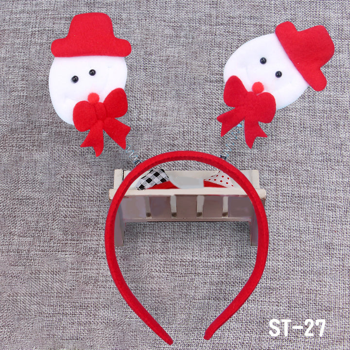 Decorative Holiday Antler Headband