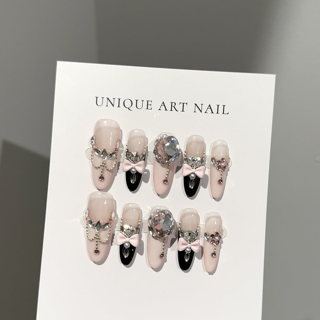 Luxury Decorative Press-On Nail Collection