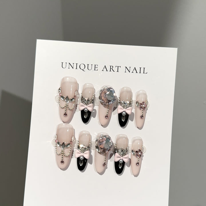 Luxury Decorative Press-On Nail Collection