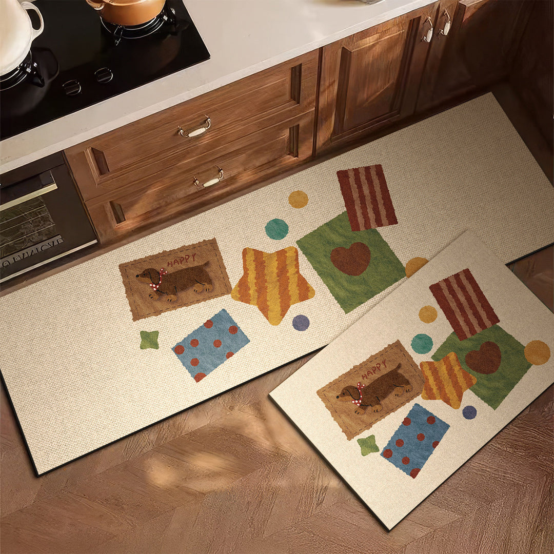 Home Décor Artistic Kitchen Mat