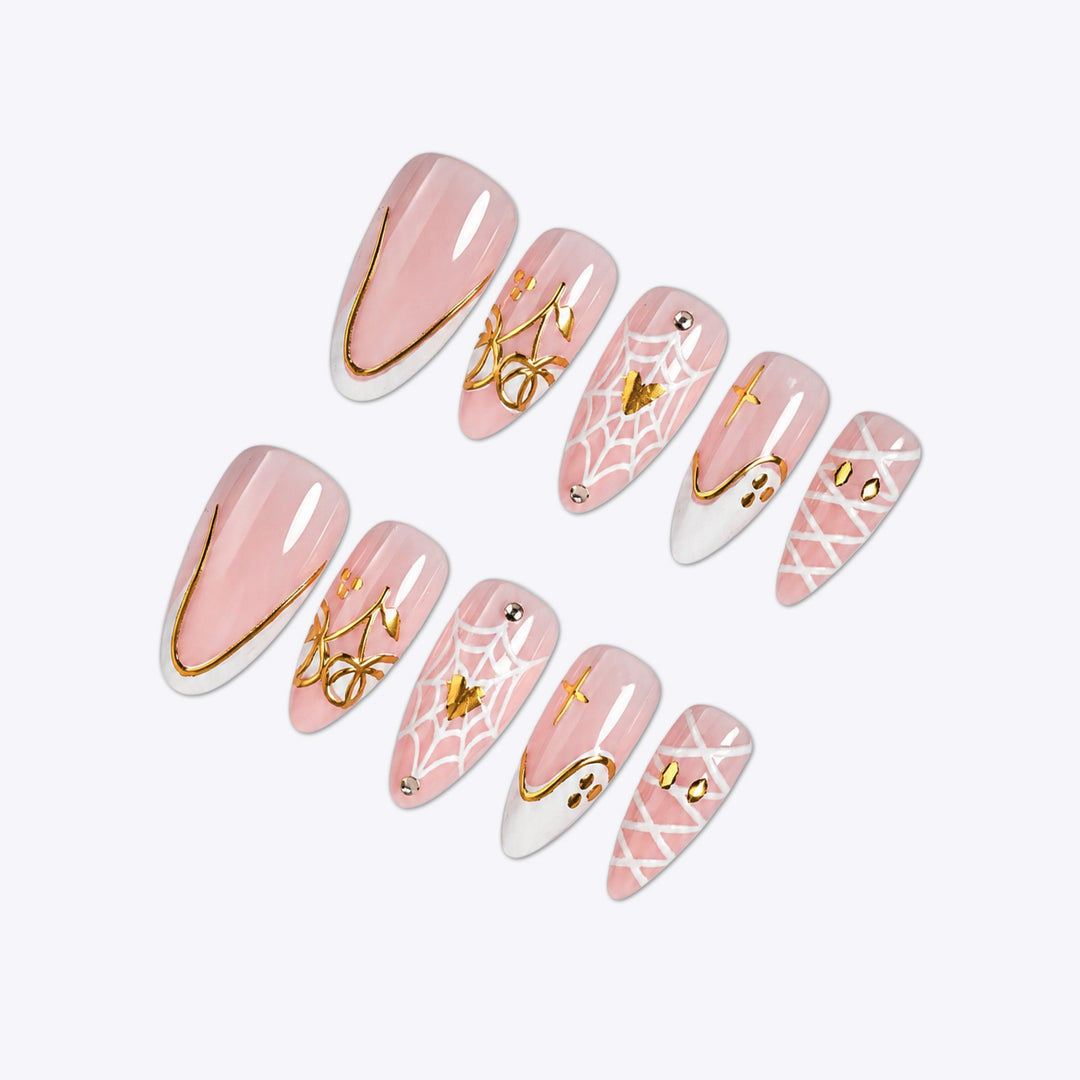 Creative Nail Art Set with Elegant 3D Elements Stornfield