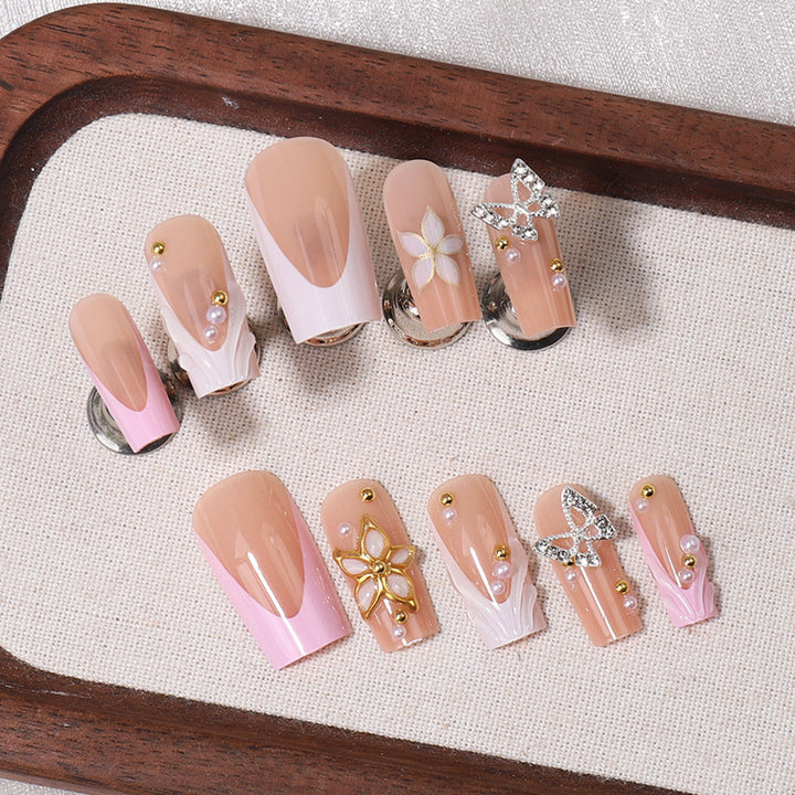 Luxury Decorative Press-On Nail Tips Stornfield