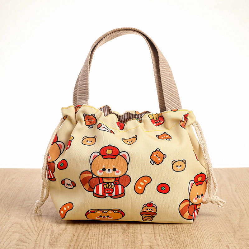 Drawstring Cat-Themed Storage Bag Stornfield