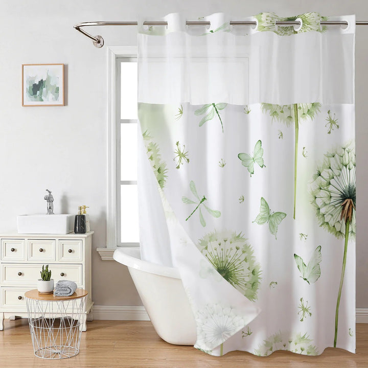 Artistic Floral Shower Curtain Stornfield