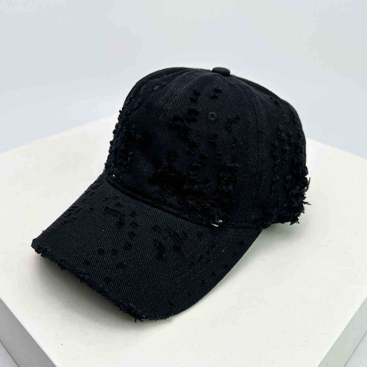 Women's Distressed Textured Baseball Cap Stornfield