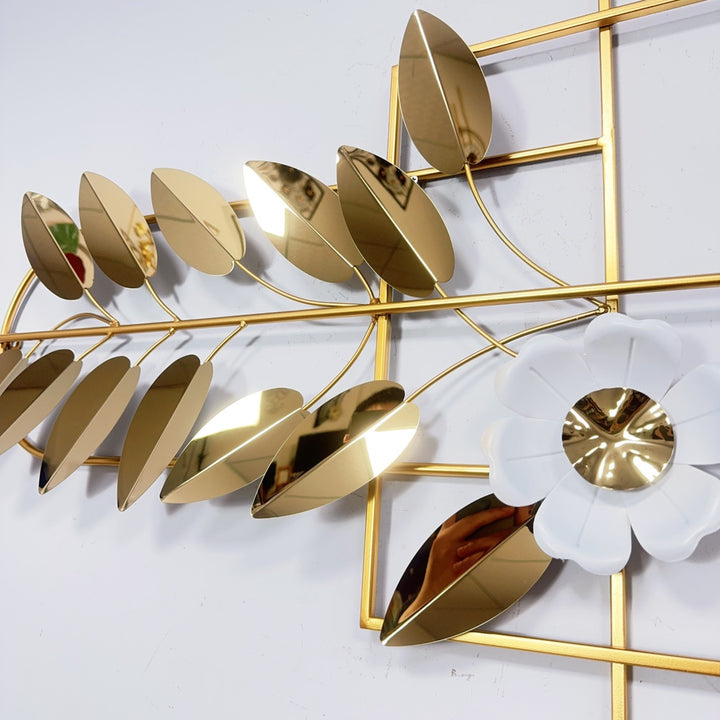 Elegant Botanical Wall Art Sculpture Stornfield