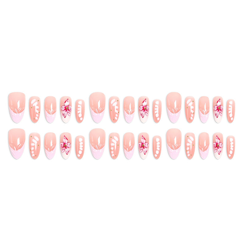 DIY Art Nail Set with Floral Accents Stornfield