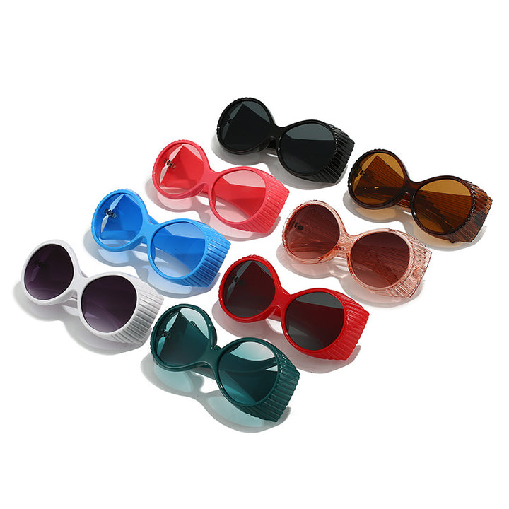 Women's extravagant sunglasses with unique wave design Stornfield