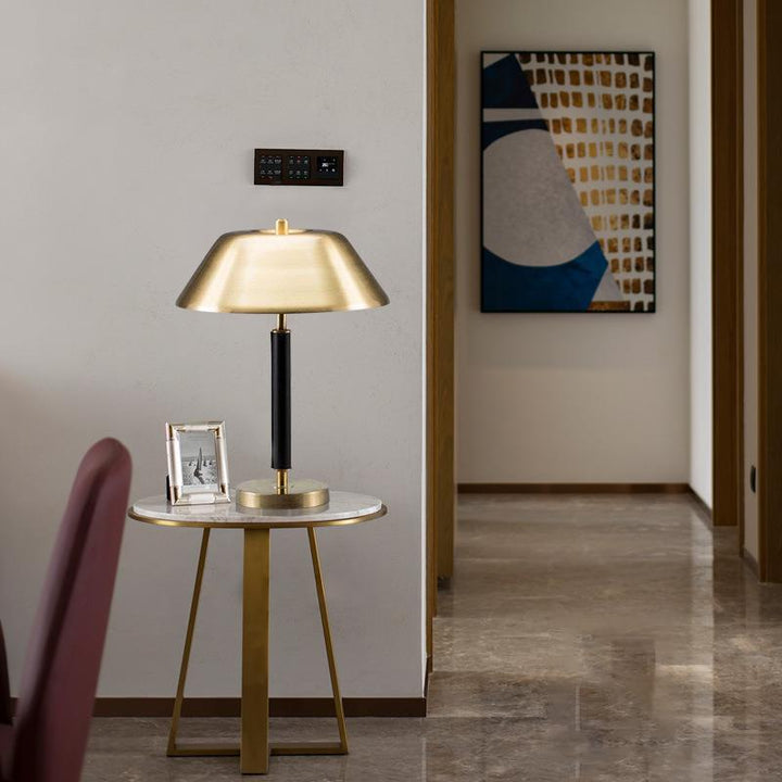Contemporary Brass Table Lamp