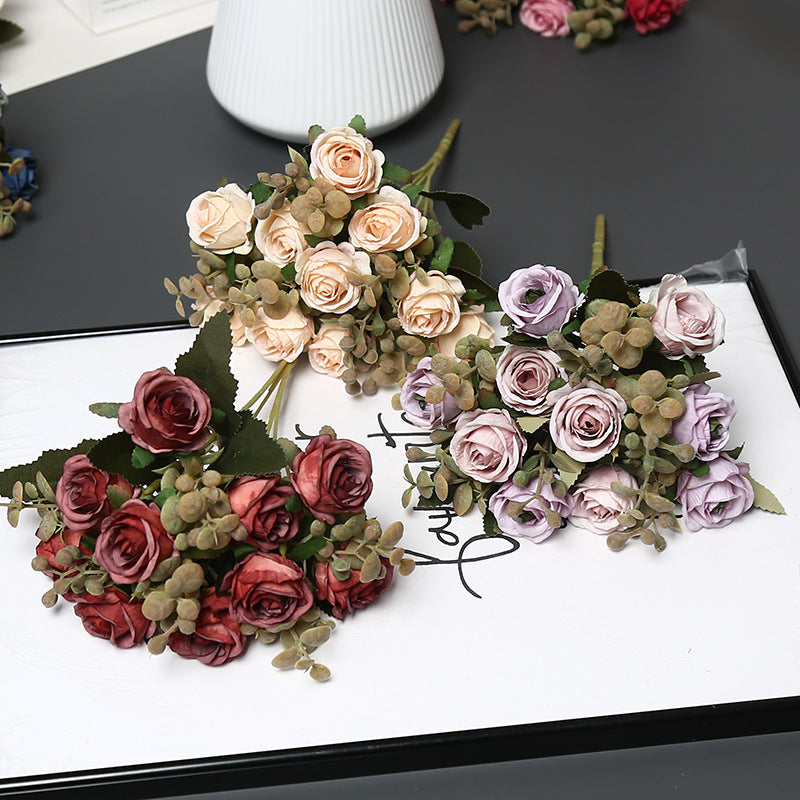 Elegant Artificial Rose Bouquet