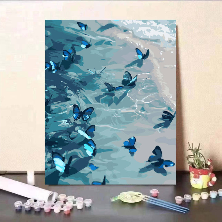 Floral Fantasy Paint by Numbers Wall Art Stornfield