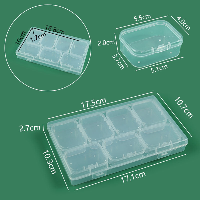 Compact Multi-Compartment Storage Box Stornfield
