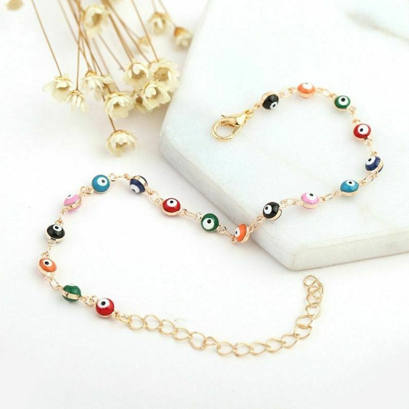 Decorative Eye Charm Anklet Stornfield