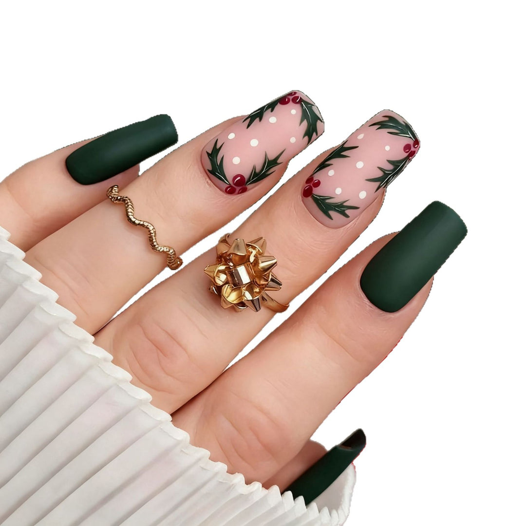 Seasonal Holiday Nail Art Enhancements Stornfield