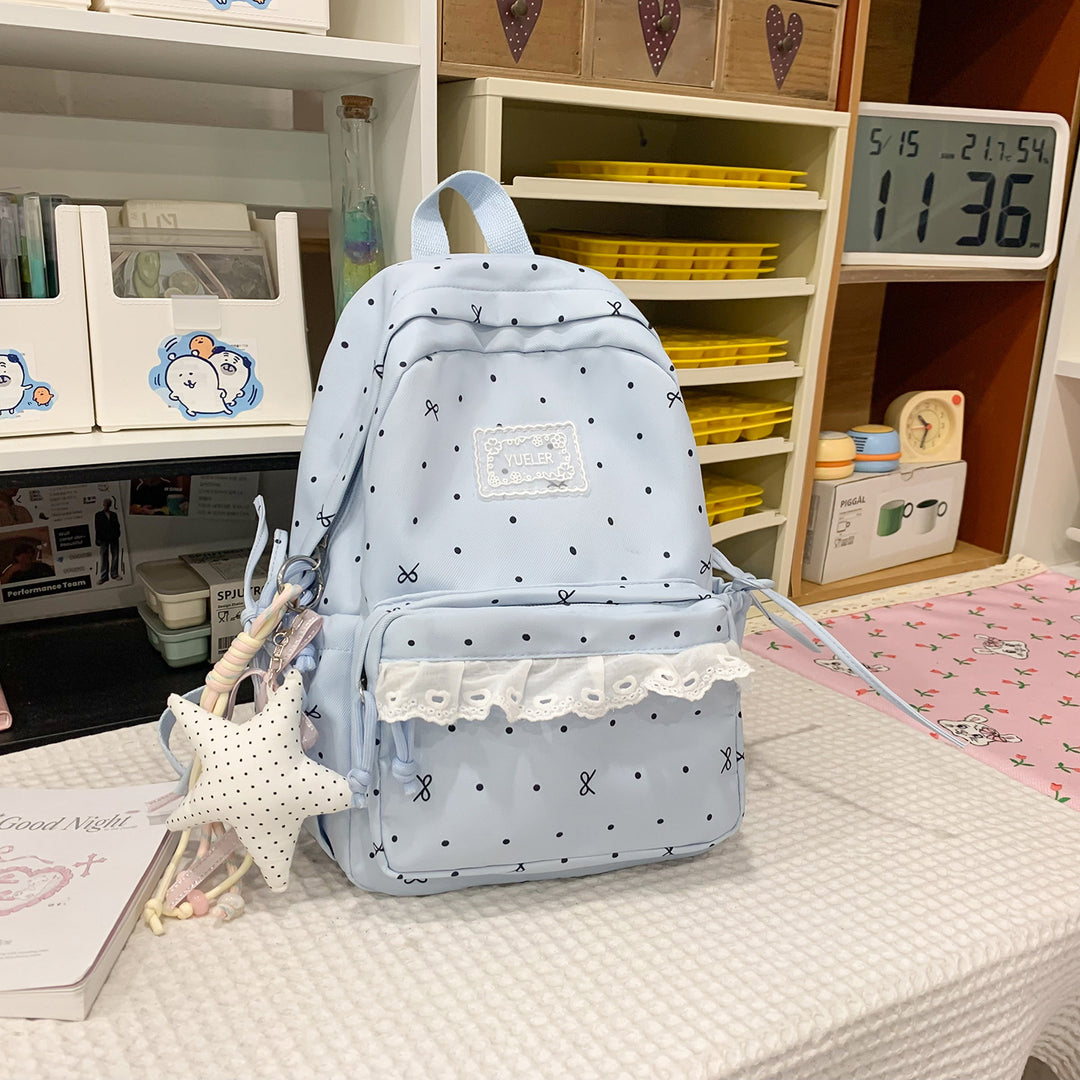 Adorable Polka Dot Backpack Stornfield