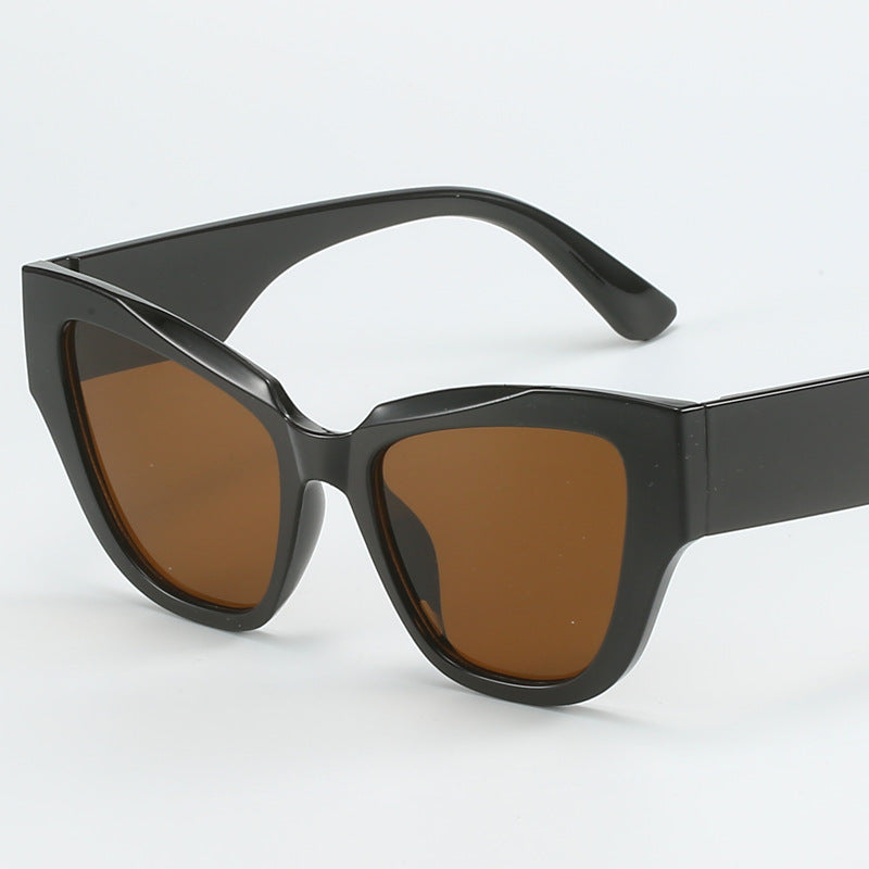 Women's Cat Eye Sunglasses with extravagant Leopard Print Stornfield