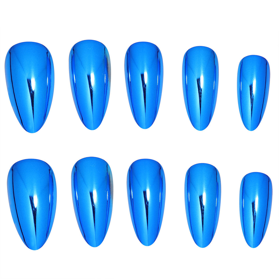 Glossy Stiletto Press-On Nails Stornfield