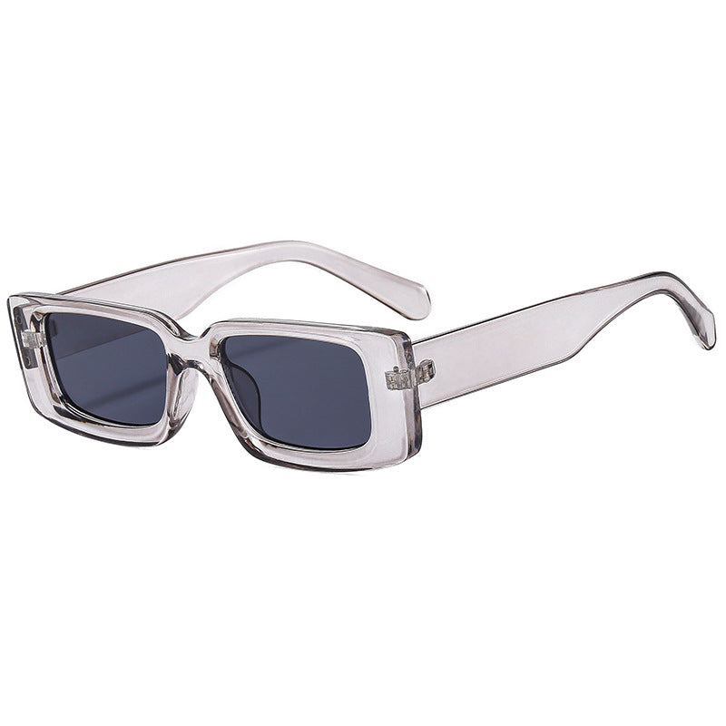 Women's fashionable sunglasses with trendy transparent frame and sporty design Stornfield