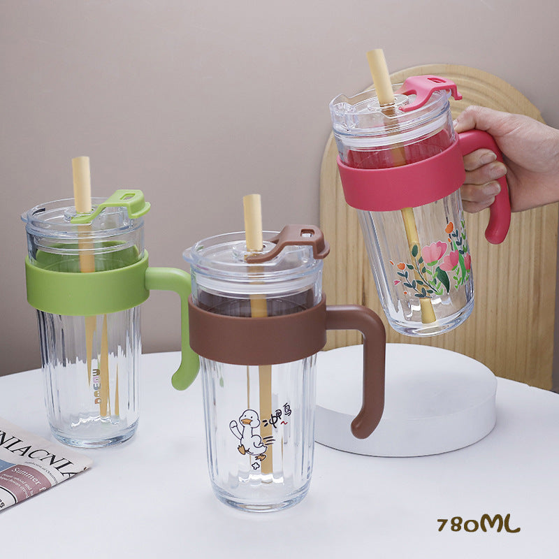 Ladies stable drinking cup with ergonomic handle and innovative silicone ring Stornfield