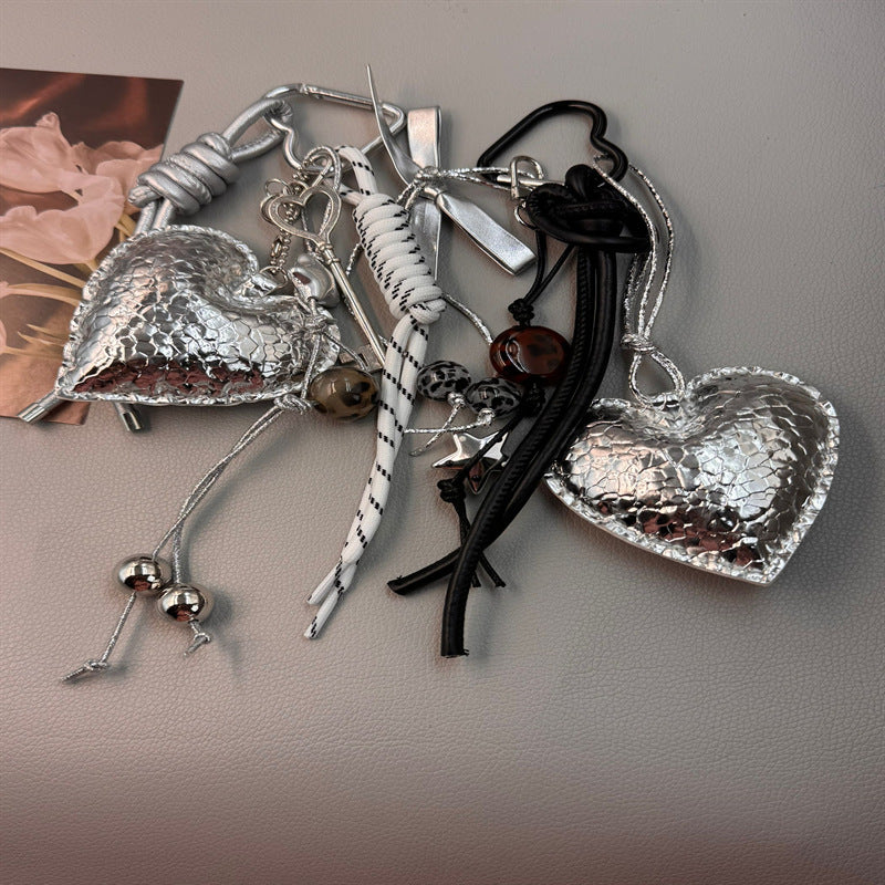 Heart-Shaped Metal Keychain Stornfield