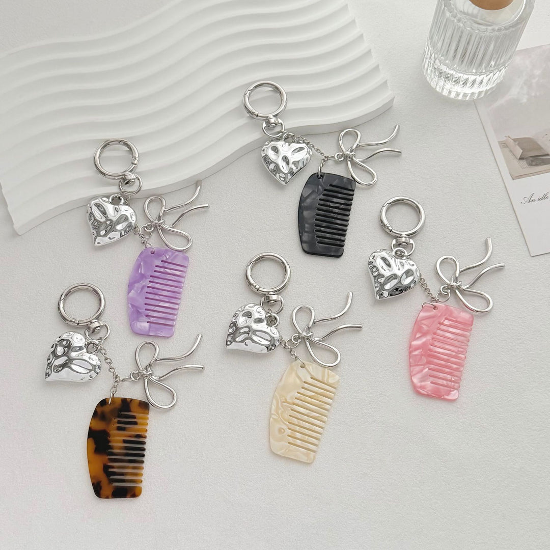 Decorative Hair Comb Keychain Stornfield
