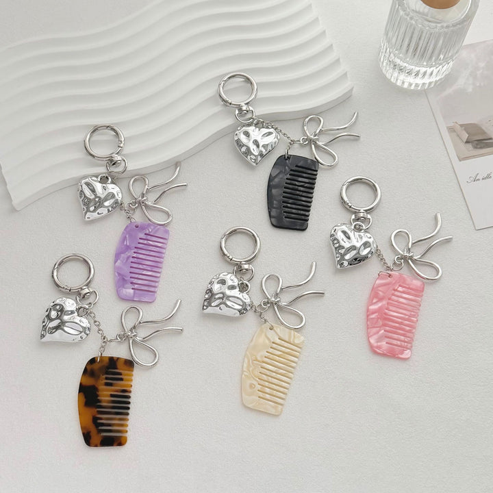 Decorative Hair Comb Keychain Stornfield
