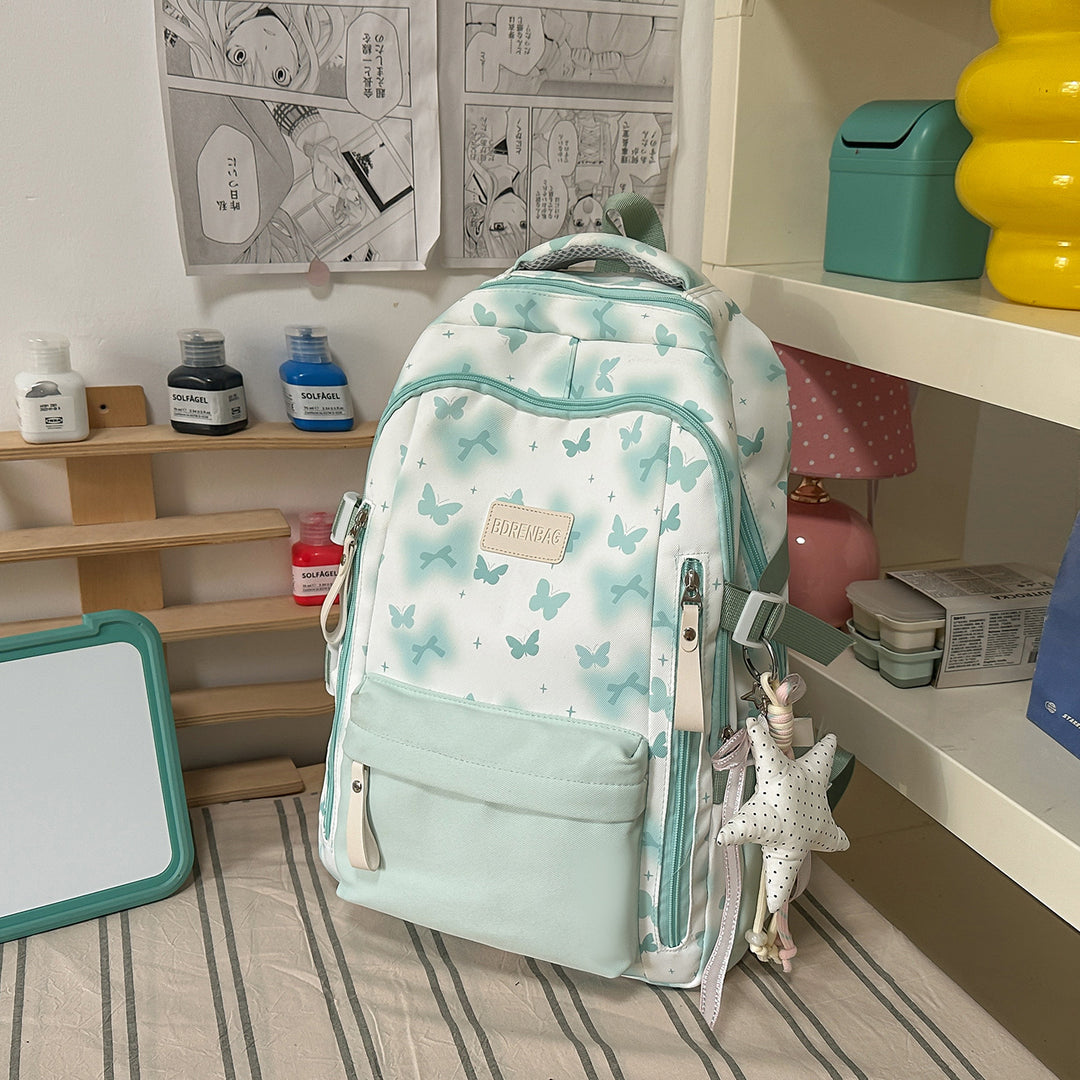 Cute Butterfly-Themed School Backpack Stornfield