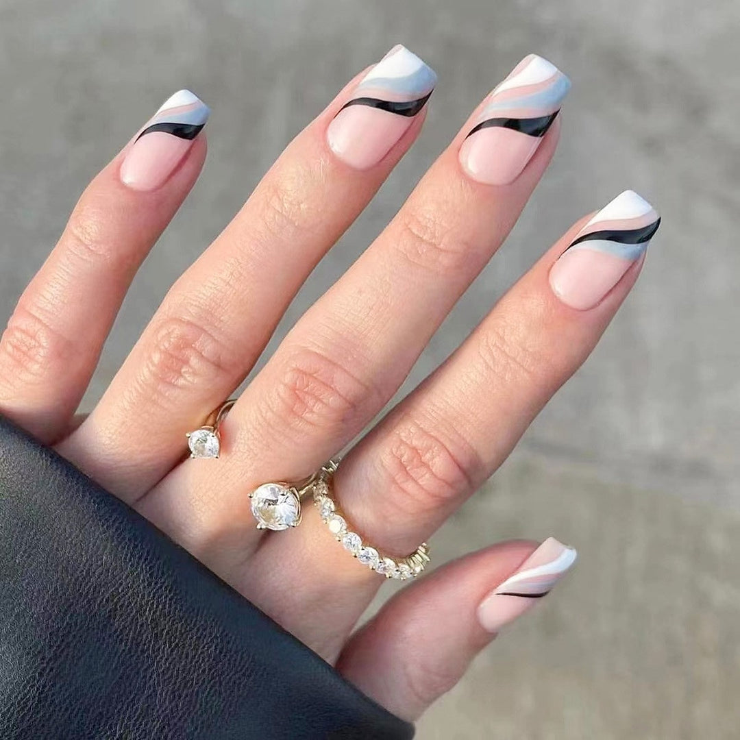Abstract Nail Art