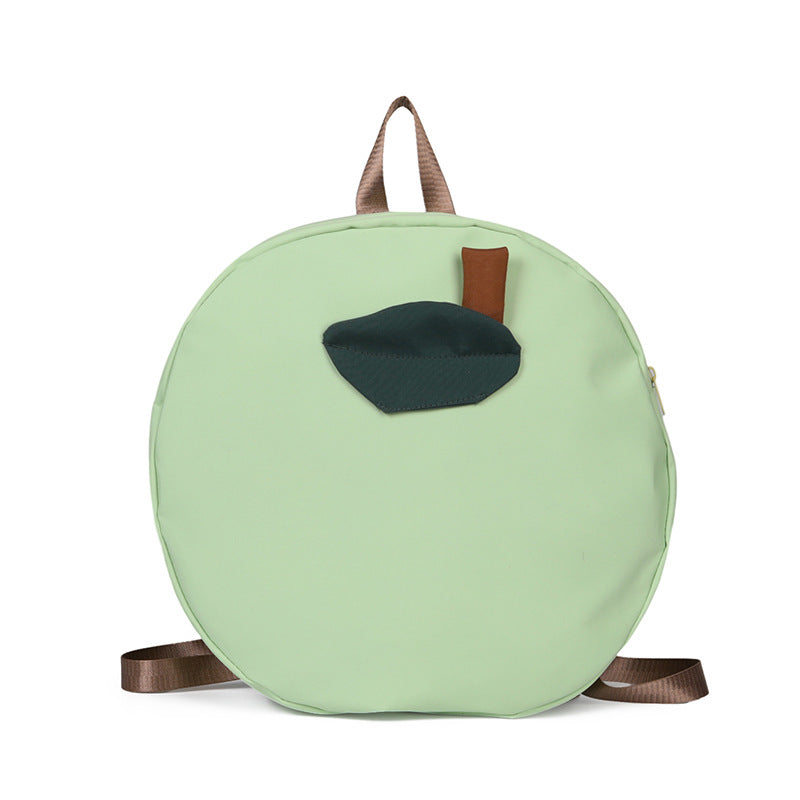 Round Fruit-Themed Backpack