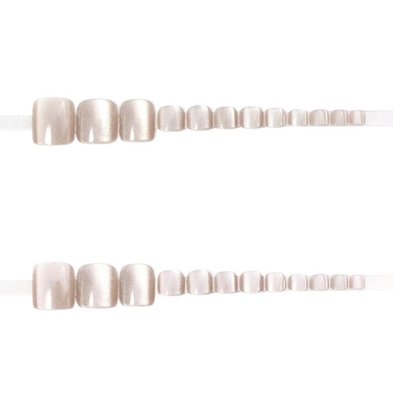 Elegant Foot Art Nails Stornfield