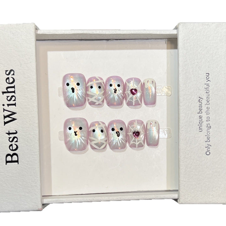 Whimsical Characters Press-On Nail Set Stornfield