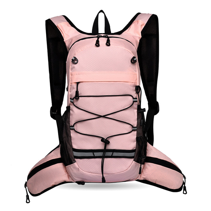 Sporty backpack with breathable mesh inserts and elastic carrying straps Stornfield