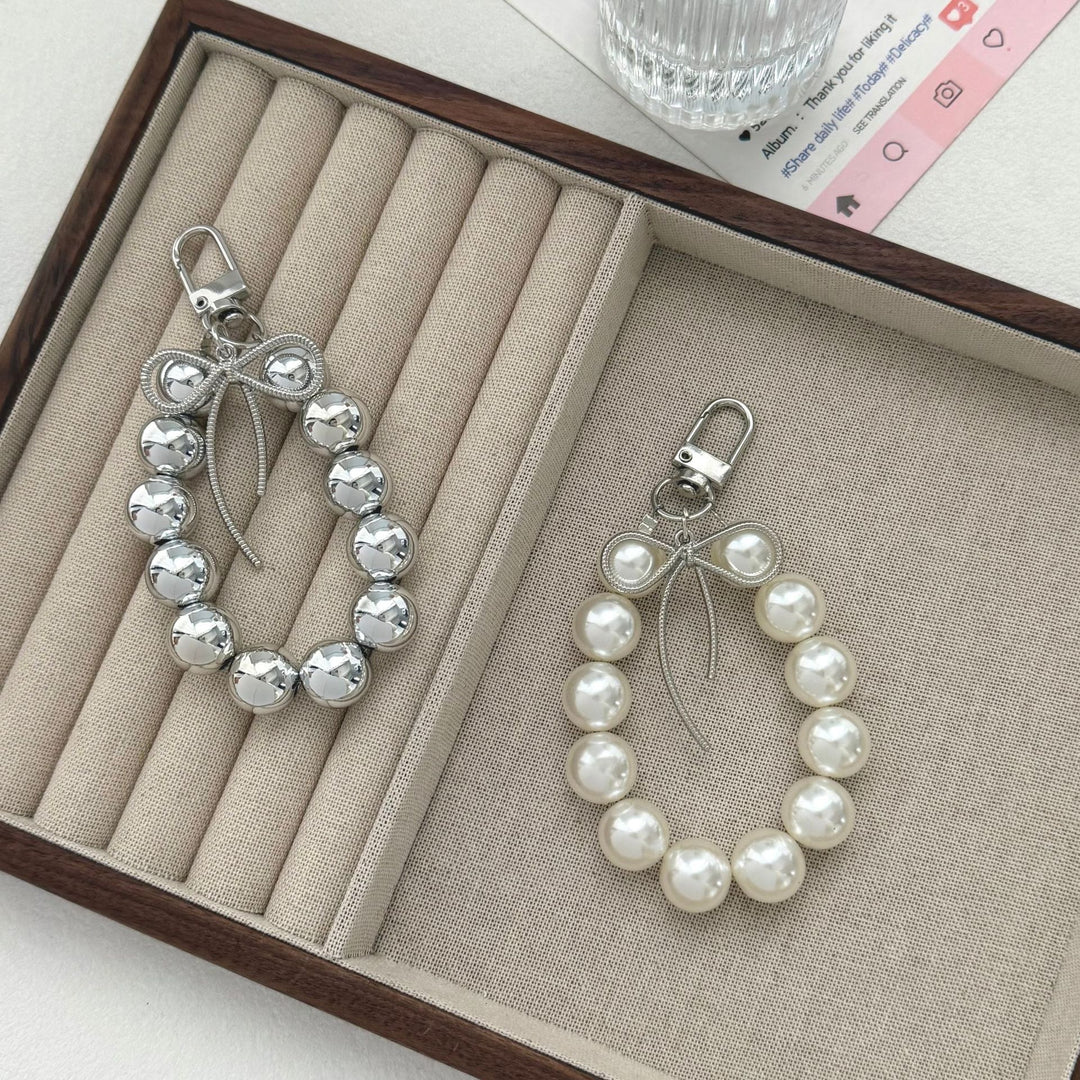 Elegant Beaded Charm Keychain Stornfield